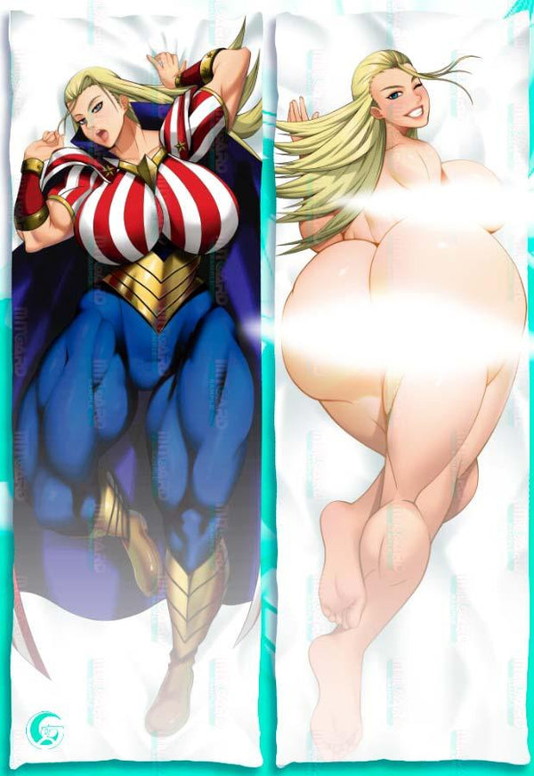 Cathleen Bate / Star and Stripe Dakimakura Body pillow case